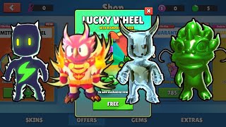 SPINNING 20 LUCKY WHEELS IN STUMBLE GUYS!!!