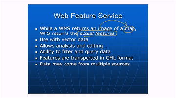 GIS Web Services Overview