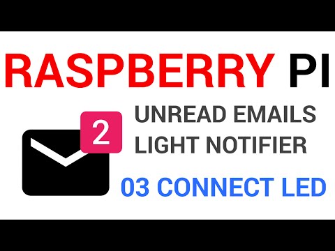 Raspberry Pi DIY - Unread Mail Notifier with Light | 03 CONNECTING LEDS