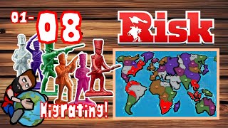 Risk Timelapse with Red POV Commentary [08]