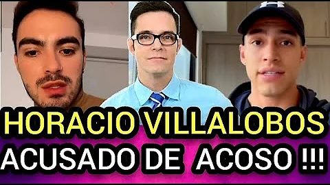 HORACIO VILLALOBOS ROMPE EL SILENCIO ANTE ACUSACIO...