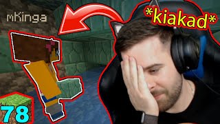 A BARÁTNŐM KINGA KIAKADT A MINECRAFTBAN 😡 + ZsDav House Tour | KIVISSZÜK A MINECRAFTOT 78. ep