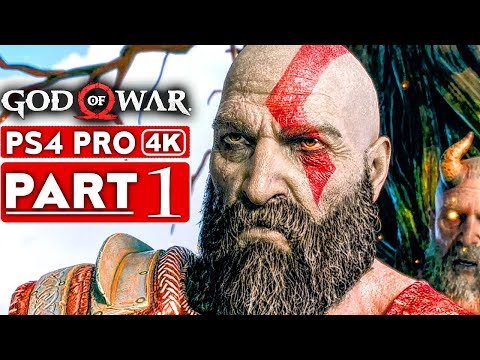 GOD OF WAR 4 Gameplay Walkthrough Part 1 [4K HD PS4 PRO] - No Commentary