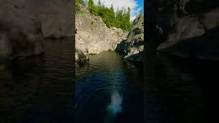 Jody Slomo Rippin #Shorts #Cliffjumping #Fpv