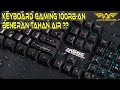 KEYBOARD GAMING 100RB-AN SPILL PROOF ! Armaggeddon AK666 Kalasnikov Solusi Gamer Level Budget !