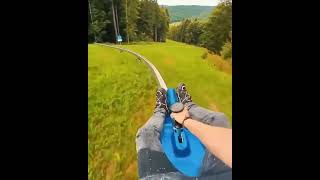 #instagram @liviu_boca - riding Sunkid #mountain coaster in Borsec, Romania! #travel