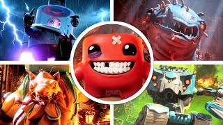 Super Meat Boy 3D All Bosses No Damage Cutscenes & Ending 4K 60Fps