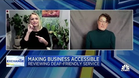 How this deaf CEO aims to make services better for the deaf community