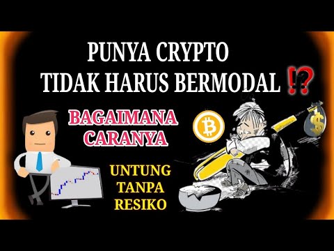 TANPA MODAL PUNYA CRYPTO⁉️CARA UNTUNG AMAN