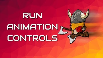 Run Animation And Movement Controls - (2D Platformer Tutorial Part 3)