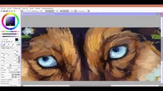 глаза хаски drawing in Sai глаза хаски drawing in Sai