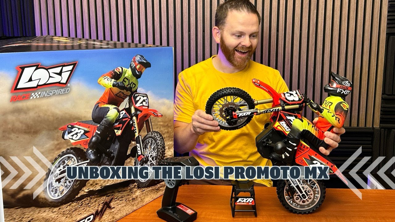 Unboxing the Losi 1/4 Scale Promoto MX! - YouTube