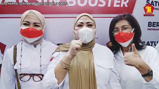 DPD Gerindra DKI Gelar Vaksinasi Bosster DPD Gerindra DKI Gelar Vaksinasi Bosster