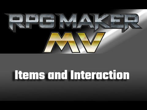 RPG Maker MV Tutorial: Items and Interaction