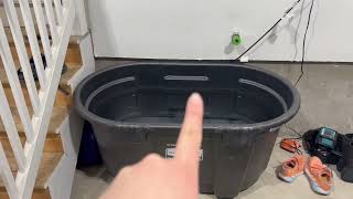 Rubbermaid Commercial Products Stock Tank 100 Gallons Structural Foam Review
