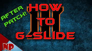 How to G-Slide in BO3 "After Patch Alternative"! (E-Slide)