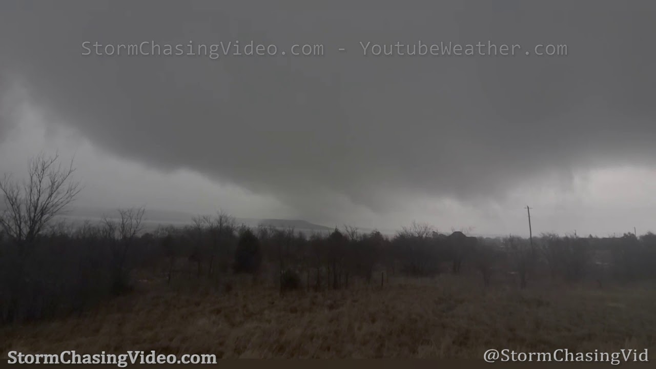 Possible Tornado Touchdown near Eufaula, OK - 1/10/2020