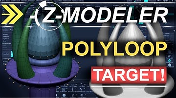 ZBrush - ZModeler Target (Polyloop)