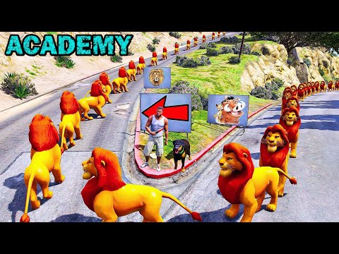 Franklin Open The Lion School in GTA 5 