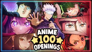 TOP ANIME OPENINGS QUIZ | 100 POPULAR OPENINGS