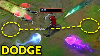 TOP 50 PERFECT DODGES | Amazing Jukes and Outplays - League of Legends