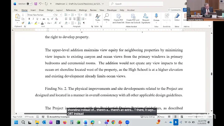 City Council Meeting - December 9, 2025