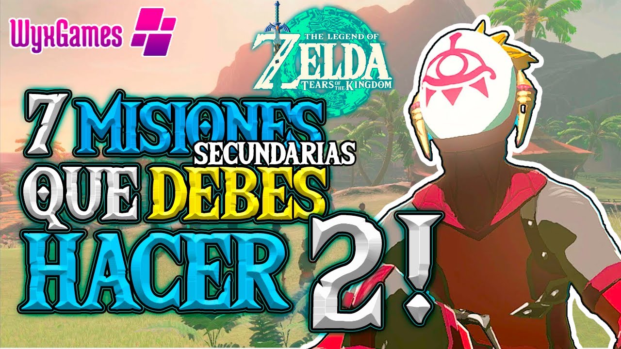 ✨¡7 RECOMPENSAS IMPERDIBLES!✨PARTE 2 En La Leyenda de Zelda Tears of the Kingdom | WyxGames