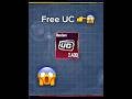 Wait For Free UC Pubgmobile Pubgshorts Pubg Shortvideo