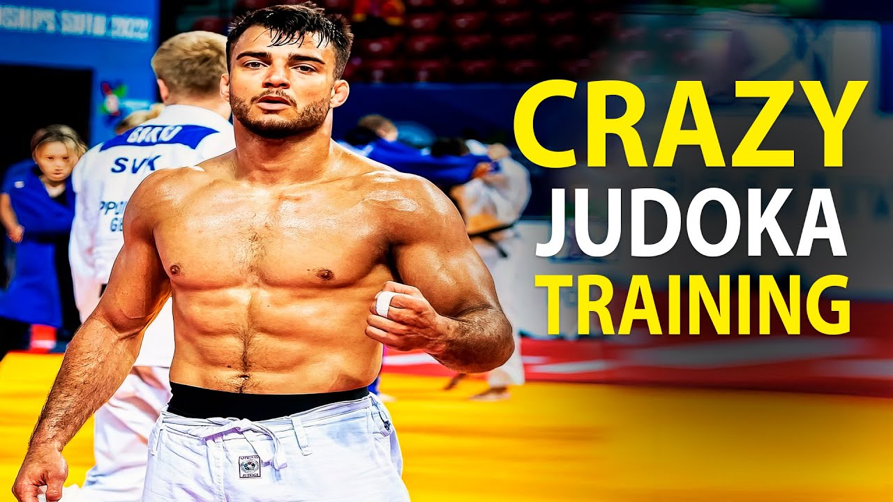 Безумная тренировка дзюдо от могущественного итальянского дзюдоиста Фабио Базиле