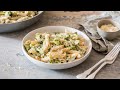 Penne Rigate with Broccoli and Cheese sauce