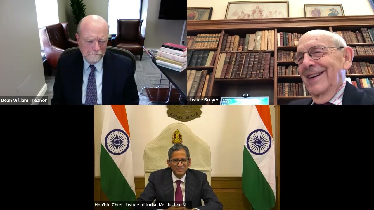 Comparative Constitutional Law Event with Justices Breyer and Ramana