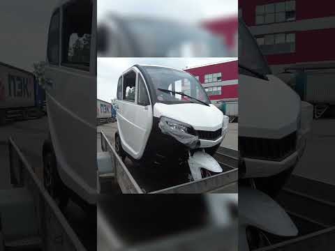 Стыковка космического TRISCOOTER с орбитальным прицепом | ☎️ 8 800 777 40 97 ☎️ | #трицикл #доставка