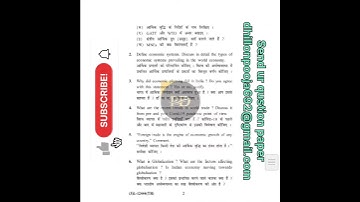 KUK B.Com 6th sem Business Environment-II previous year question paper examination 2021