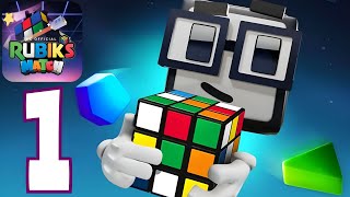 Rubik's Match 3 - Cube Puzzle | Tutorial - LEVEL 1,2,3,4,5,6,7,8,9,10 - Gameplay Walkthrough Part 1