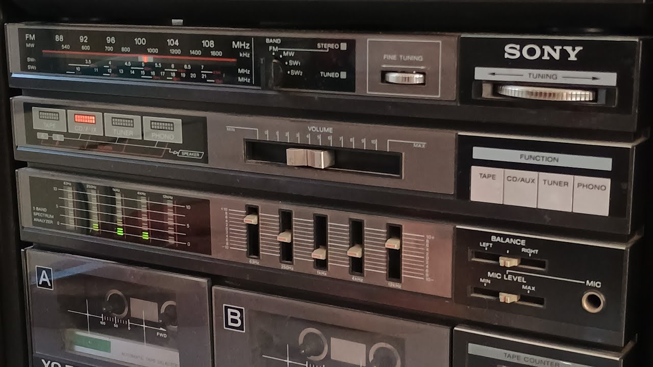 Sony XO-700W DE 1985 - YouTube