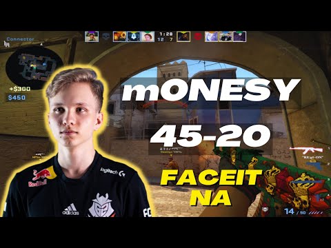 m0NESY 45Kills solo Q w/2000elo NA Lv10 in FACEIT Ranked w/comm | MIRAGE POV | June 4, 2023