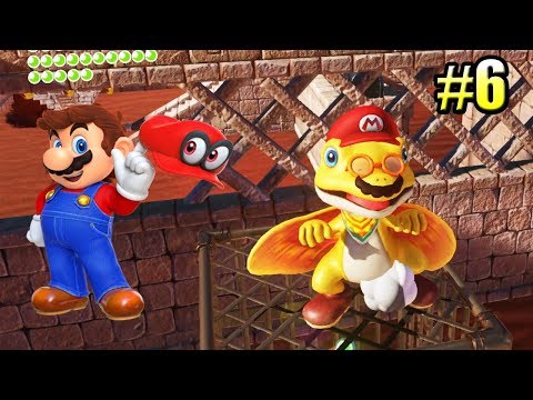 Видео: Super Mario Odyssey {Switch} прохождение часть 6 — Летающий Зверь