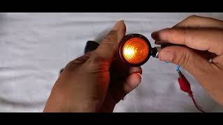 Review Unboxing dan Cara Pasang lampu Sen Bulat Custom Klasik Retro Acipi Honda CB C70 Japstyle