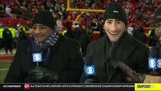 CBS NFL Today powered by RAM Trucks 2023 AFC Championship CIN KC