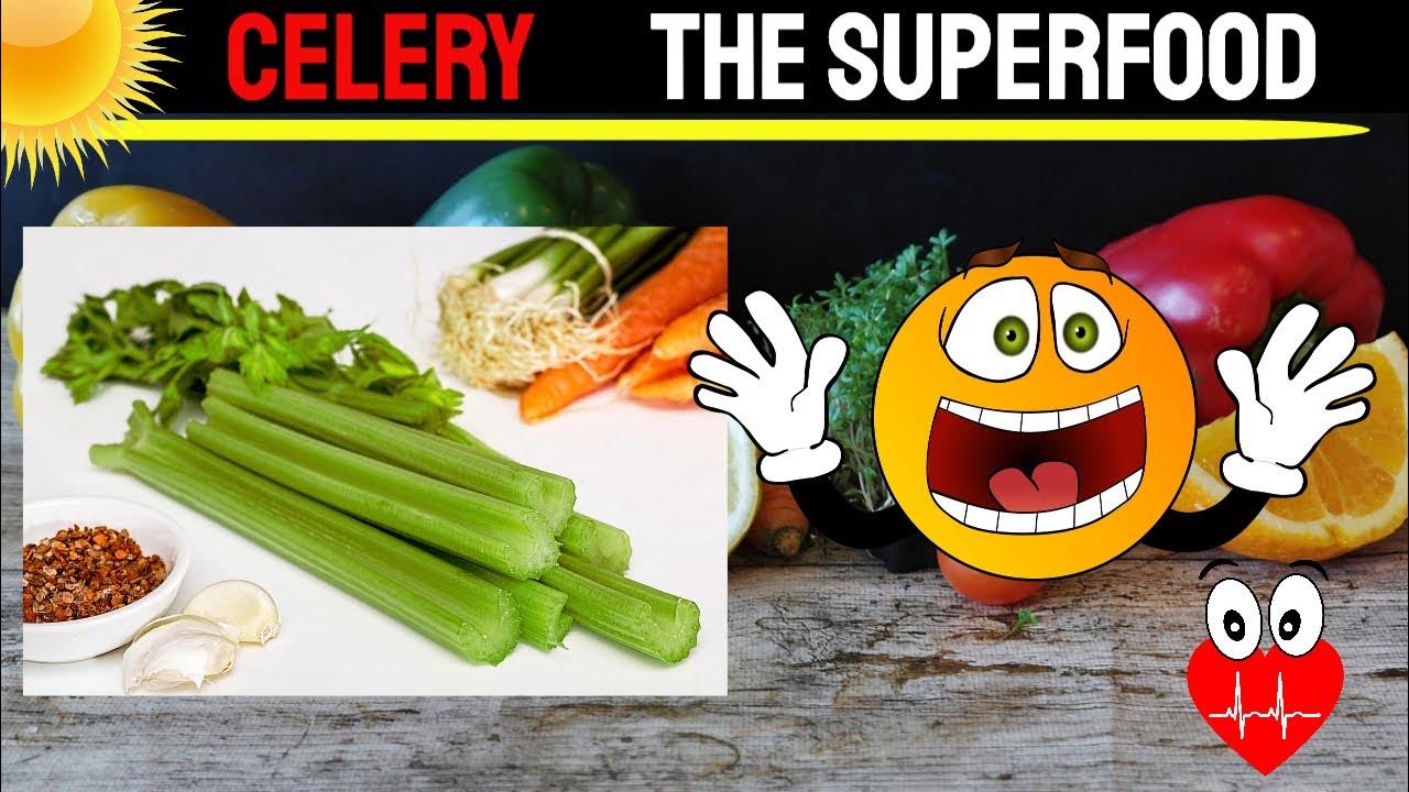 The Health Benefits of Eating Celery YouTube