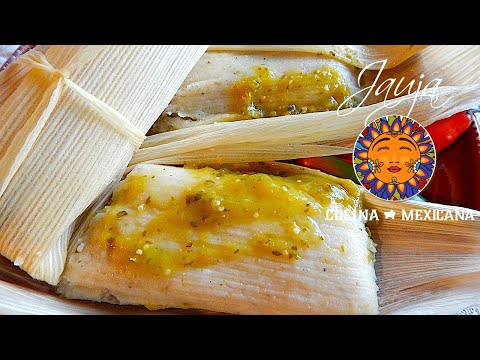 Authentic Chicken Tamales in Tomatillo Salsa Verde - Jauja Cocina Mexicana (Janet)