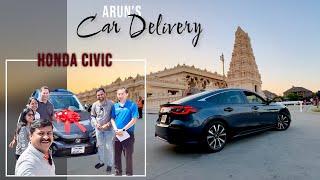 Plano: Arun’s New Honda Civic Delivery, Sacred Car Pooja, Brazilian Feast & Celebrating Nanda’s Song