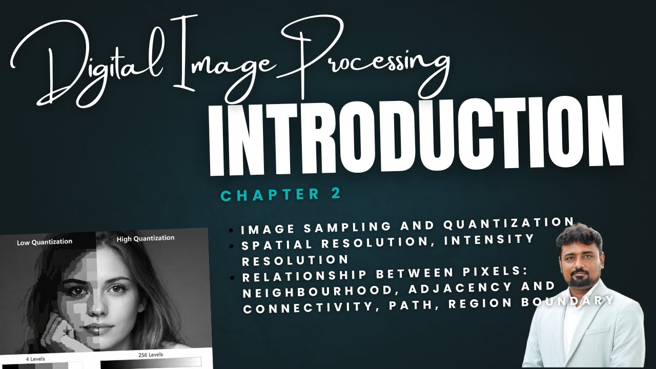 Digital Image Processing (DIP) – Unit 1: Chapter 2 | Sampling, Quantization & Pixel Relationships