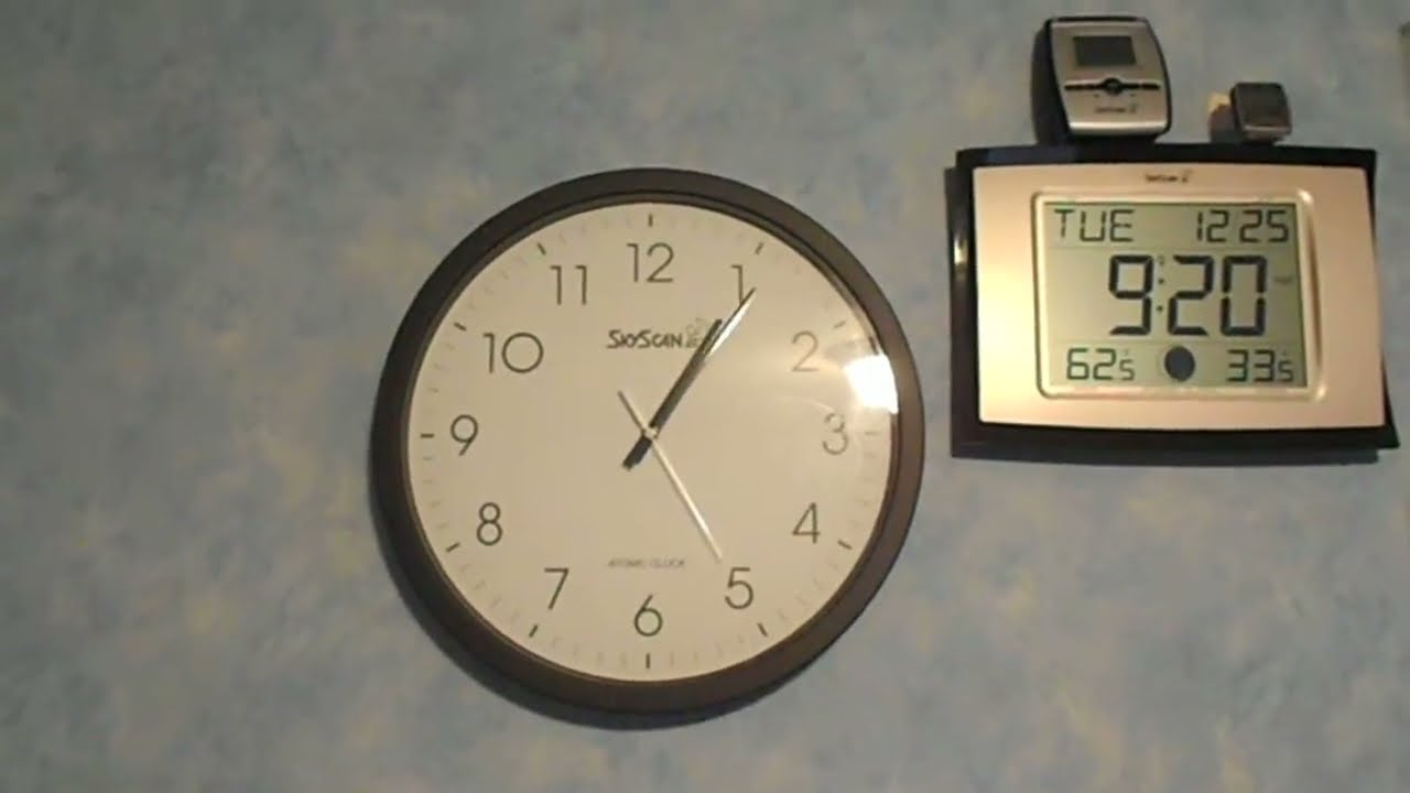 Skyscan Atomic Clock Model 28900 - 001 (Taychiwowa) - YouTube