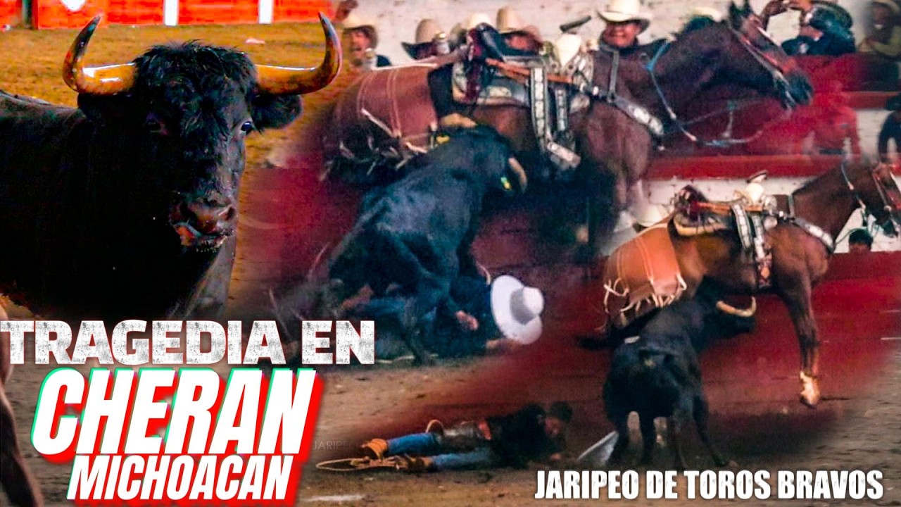 Paso la De Malas En CHERAN MICHOACAN Jaripeo de Toros Bravos #cheran #jaripeo #torosbravos