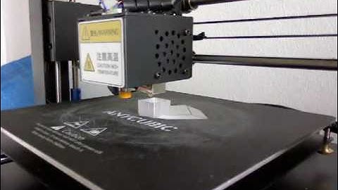 20 mm hollow calibration cube timelapse