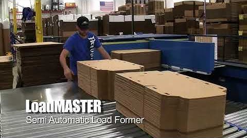 LOADMASTER semi-automatic loadformer for Corrugated | Alliance Machine Systems International LLC