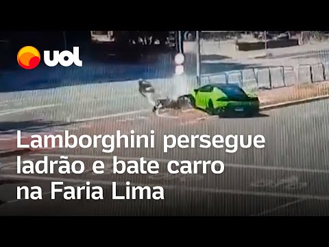 Ladrão rouba Rolex de R$ 200 mil e é perseguido por Lamborghini em São Paulo; veja vídeo
