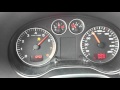 Audi a3 8p 1.6i acceleration 0-160km/h Stock!