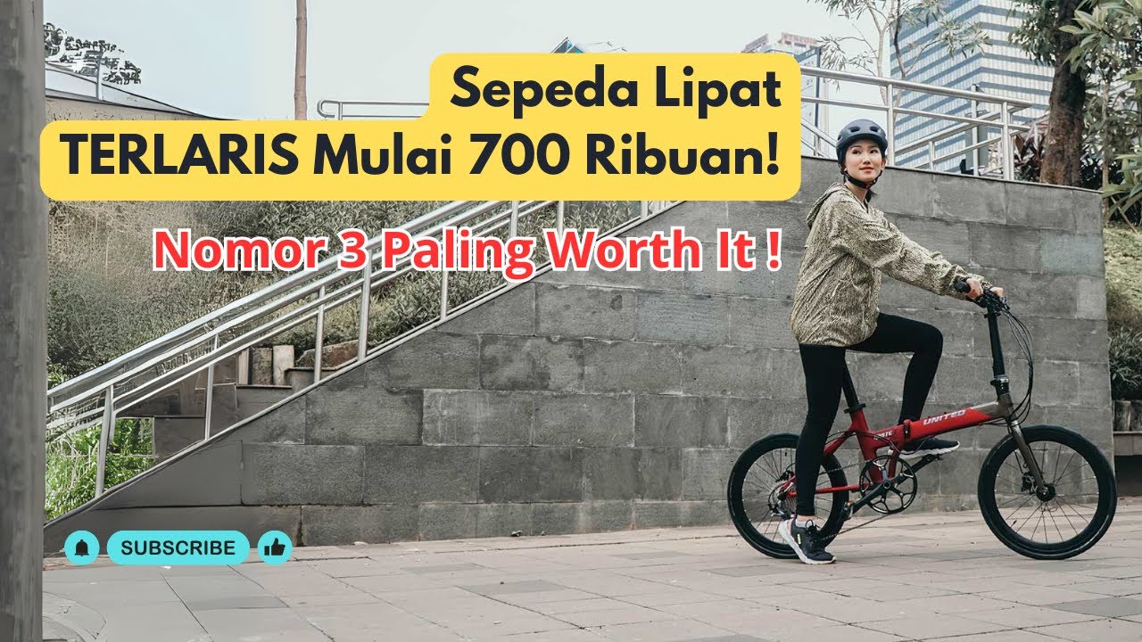 5 Sepeda Lipat Harga Bersahabat! Mulai 700 Ribuan Aja!